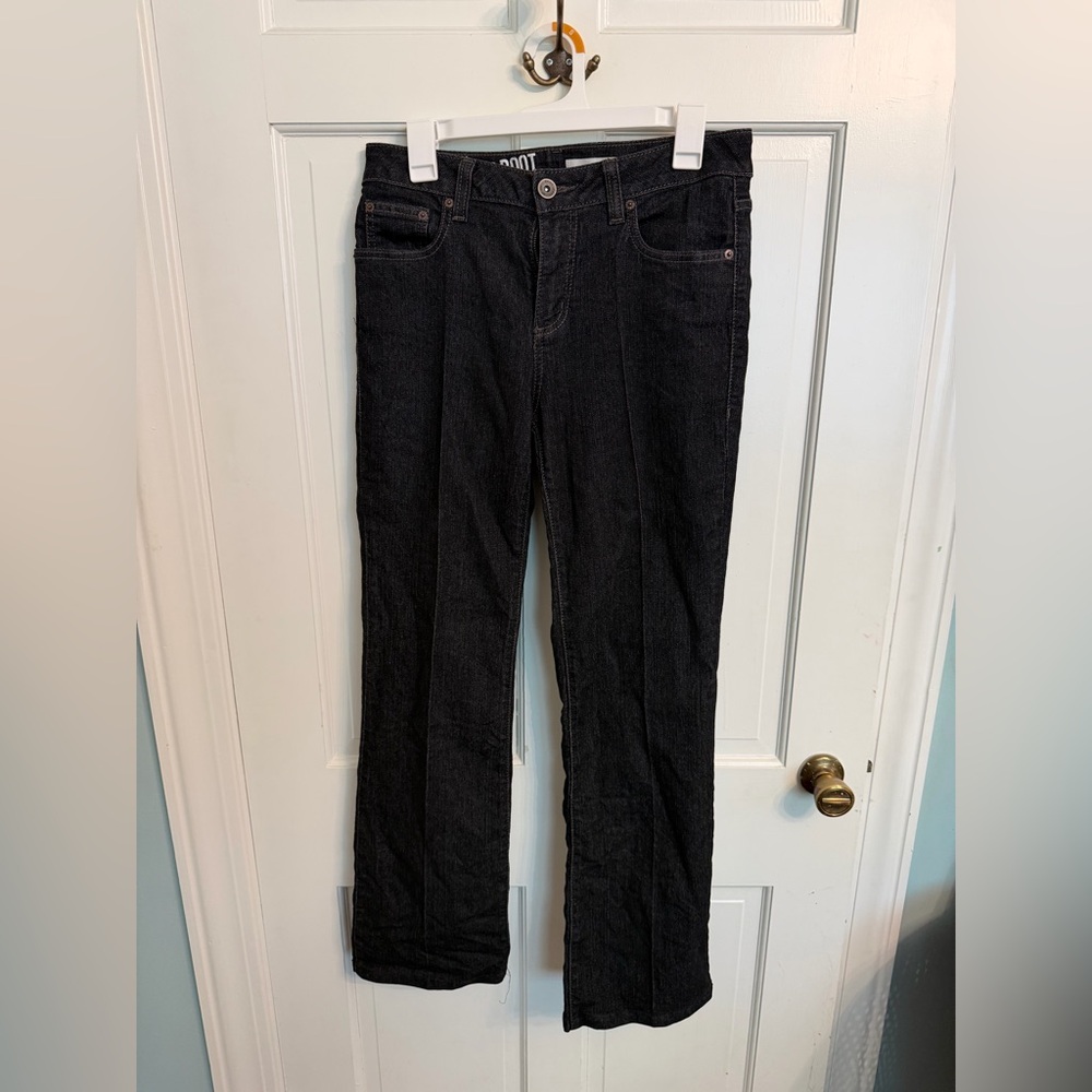 DKNY Black Straight-Leg Women's Jeans